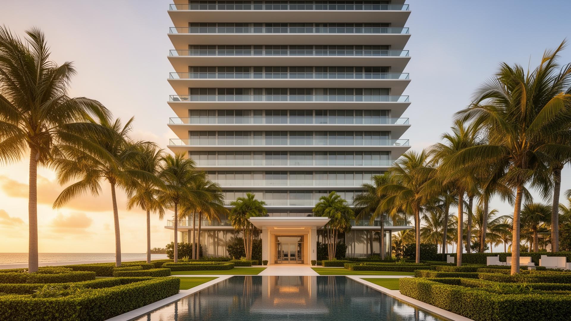 Jade Signature oceanfront tower at 16901 Collins Avenue, Sunny Isles Beach